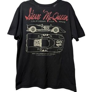 Steve McQueen Porsche‎ 908/2 RARE Estate Licensed  Shirt Johnson Motors USA L